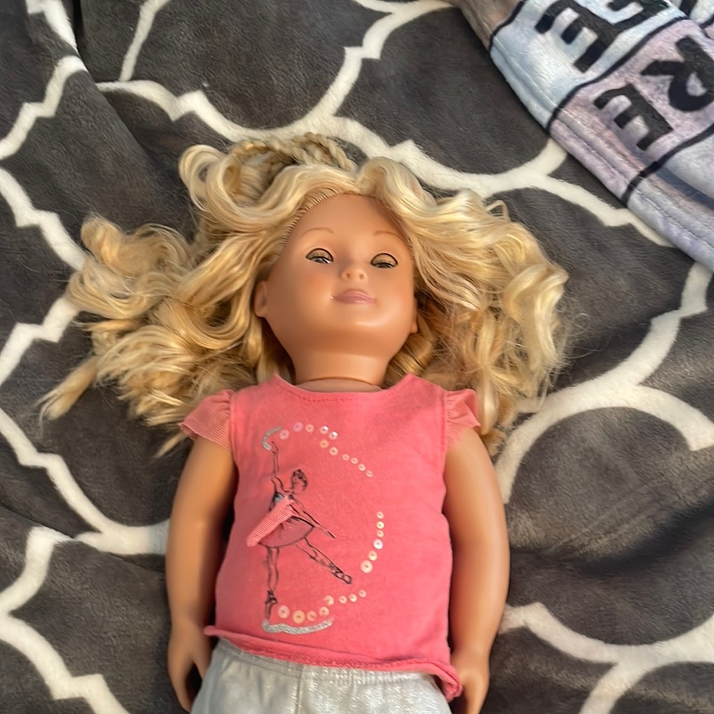 This is a battat American girl doll 18”